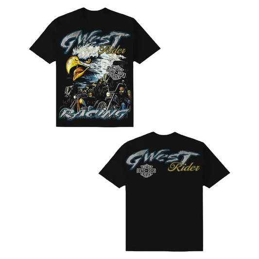 G WEST EAGLE FURY RIDERS TEE by G-WEST