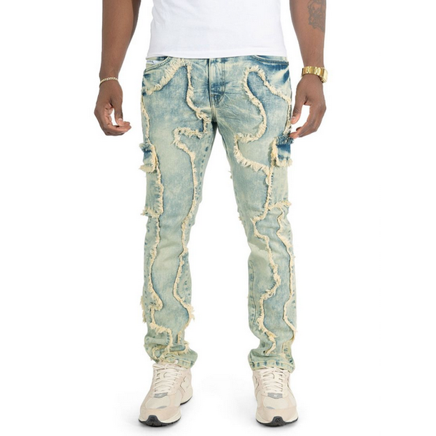 MAKOBI MASSINO CARGO JEANS