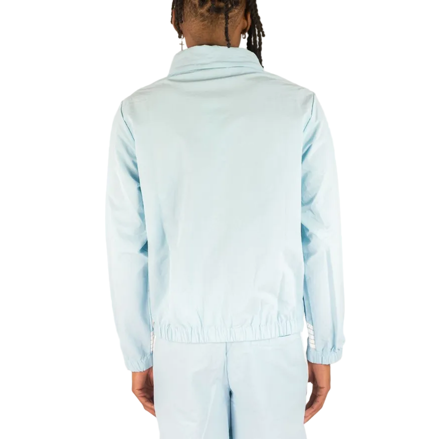 REBEL MINDS STRIPED NYLON WINDBREAKER