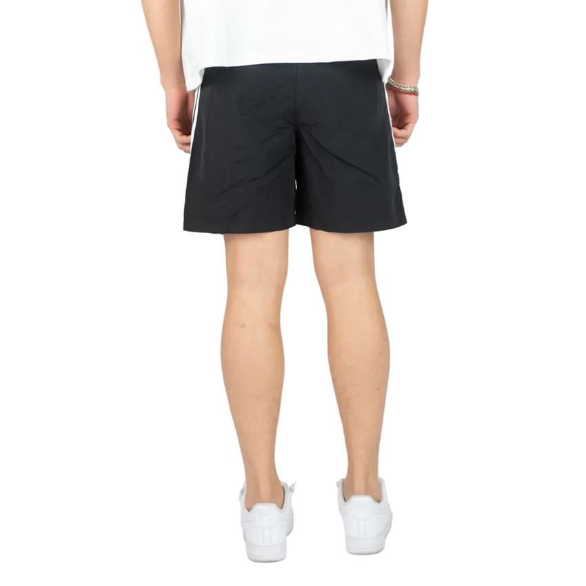 REBEL MINDS STRIPED NYLON SHORTS