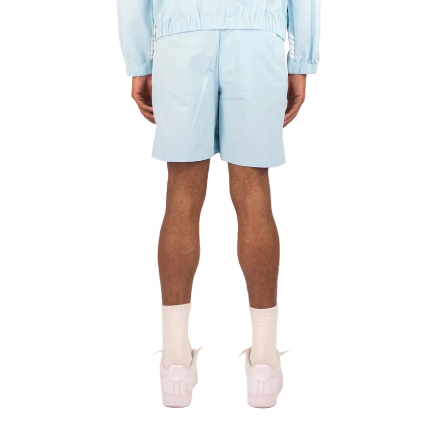 REBEL MINDS STRIPED NYLON SHORTS