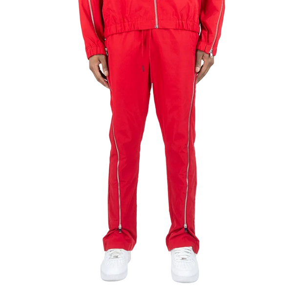 REBEL MINDS ZIPPER WINDBREAKER PANTS