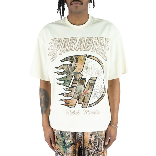 REBEL MINDS PARADISE TAPESTRY TEE by Rebel Minds