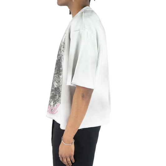 REBEL MINDS BLESSED JESUS DIGITAL TEE by Rebel Minds
