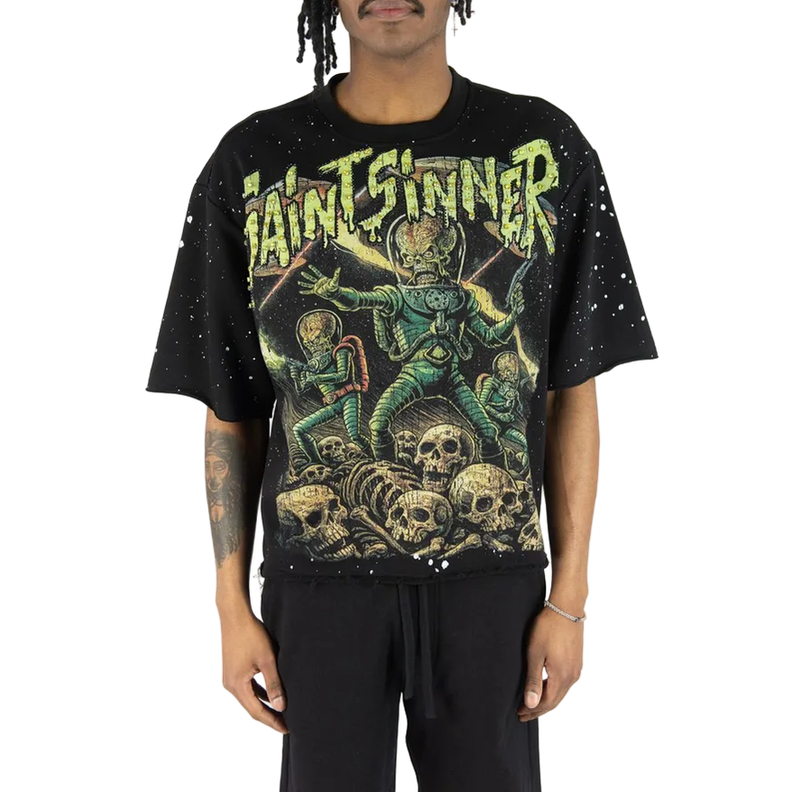 REBEL MINDS ALIEN DIGITAL TEE by Rebel Minds