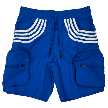 BLACK LIGHT NYLON CARGO SHORTS