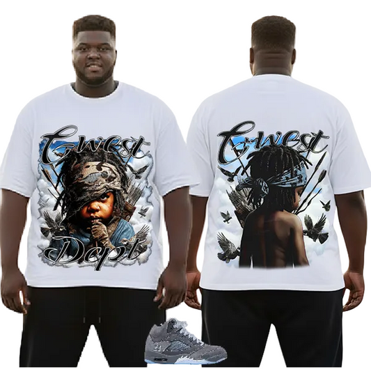 G WEST RHINESTONE SCARFACE TEE by G-WEST