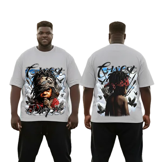 G WEST SCARFACE TEE by G-WEST