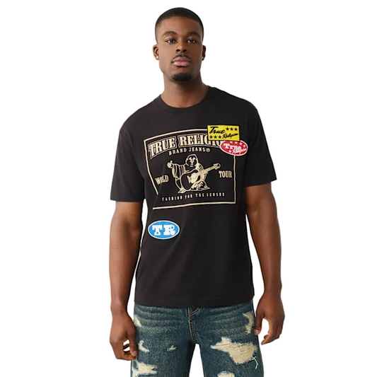 TRUE RELIGION SS LOGO PATCH TEE by True Religion
