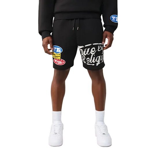 TRUE RELIGION LOGO PATCH SWEATSHORTS by True Religion