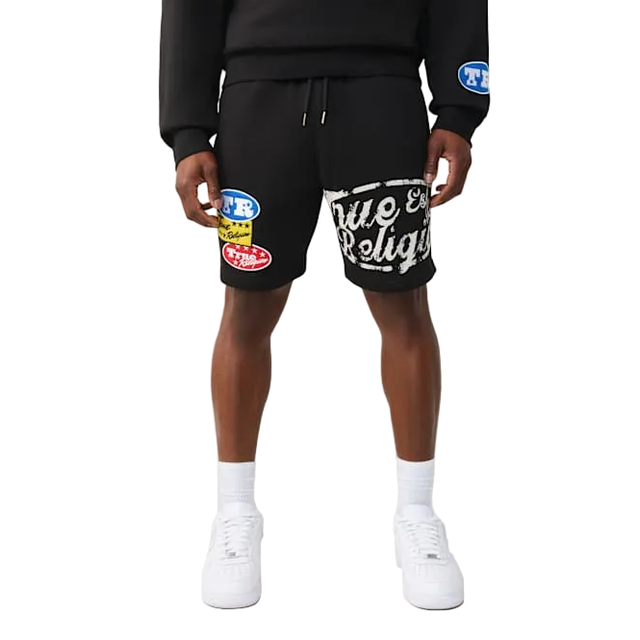TRUE RELIGION LOGO PATCH SWEATSHORTS by True Religion