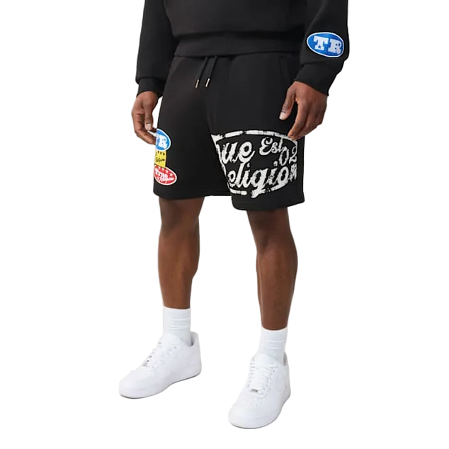TRUE RELIGION LOGO PATCH SWEATSHORTS by True Religion