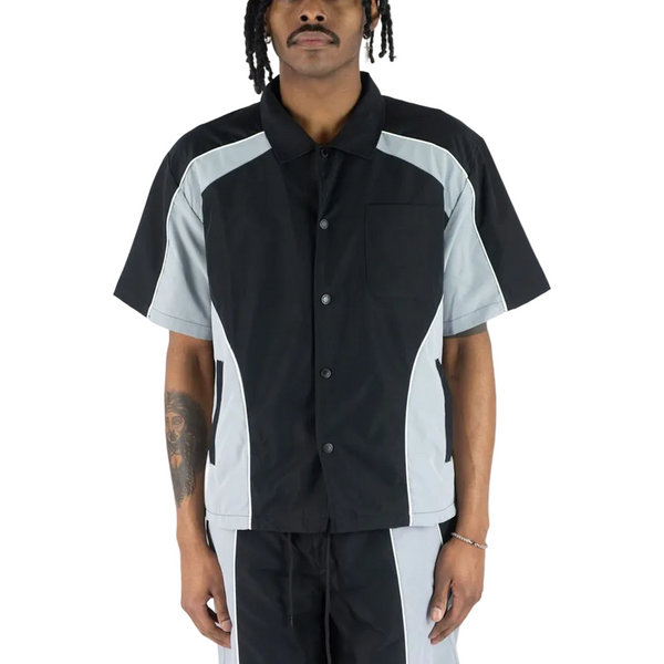 REBEL MINDS HOPKINS PIPING NYLON SHIRT