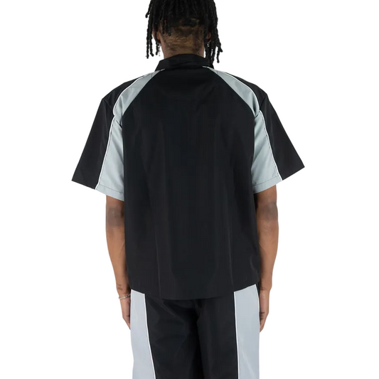 REBEL MINDS HOPKINS PIPING NYLON SHIRT by Rebel Minds