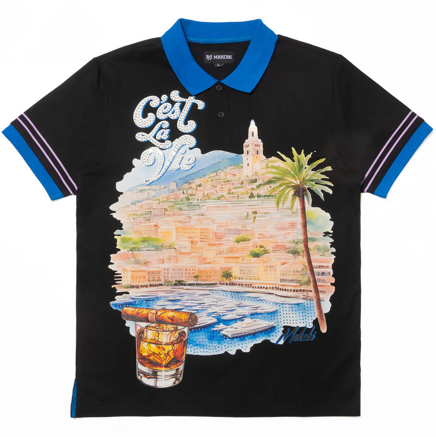 MAKOBI C'EST LA VIE SHIRT by MAKOBI