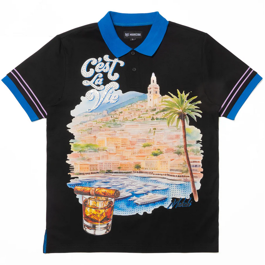 MAKOBI C'EST LA VIE SHIRT by MAKOBI