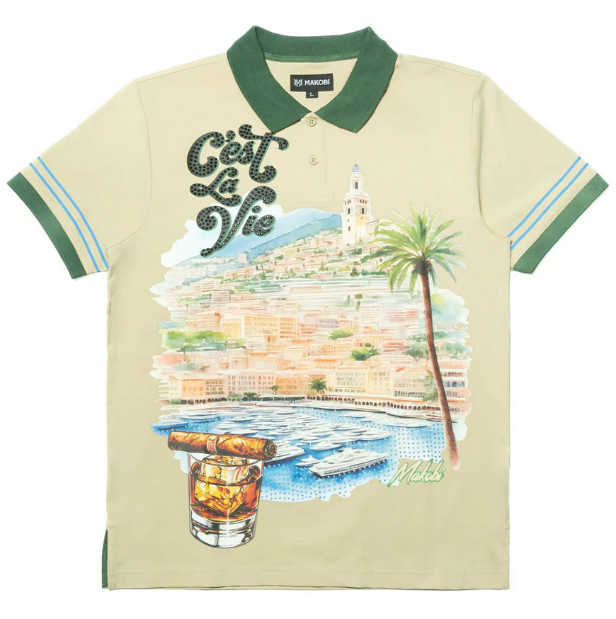 MAKOBI C'EST LA VIE SHIRT by MAKOBI
