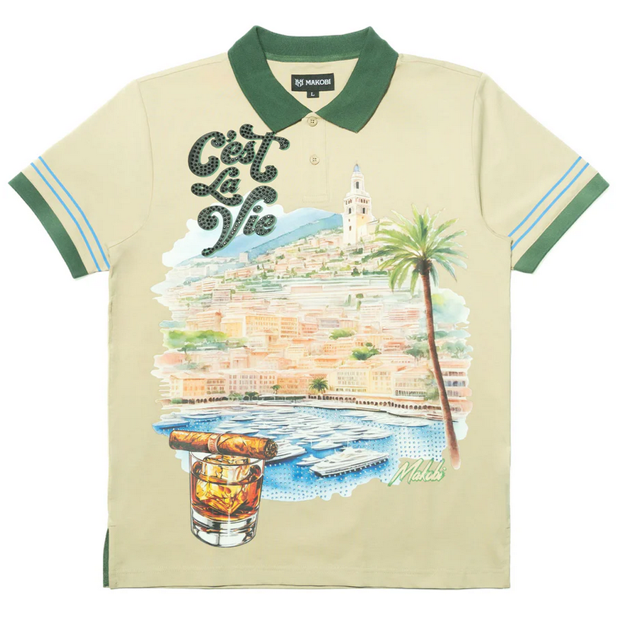 MAKOBI C'EST LA VIE SHIRT by MAKOBI