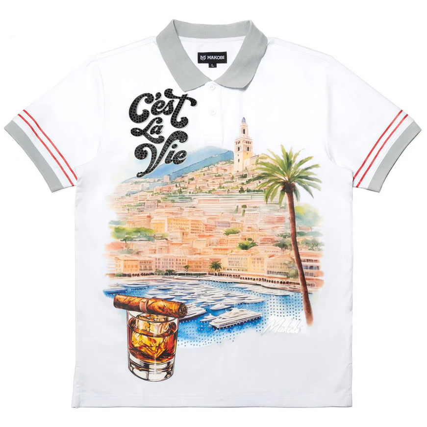 MAKOBI C'EST LA VIE SHIRT by MAKOBI