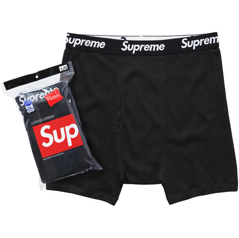 Supreme Hanes Boxer Briefs (4 Pack) by Supreme