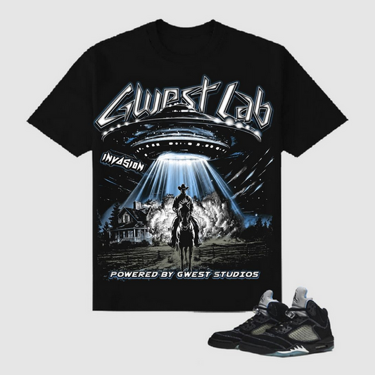 G WEST UFO COWBOY TEE by G-WEST
