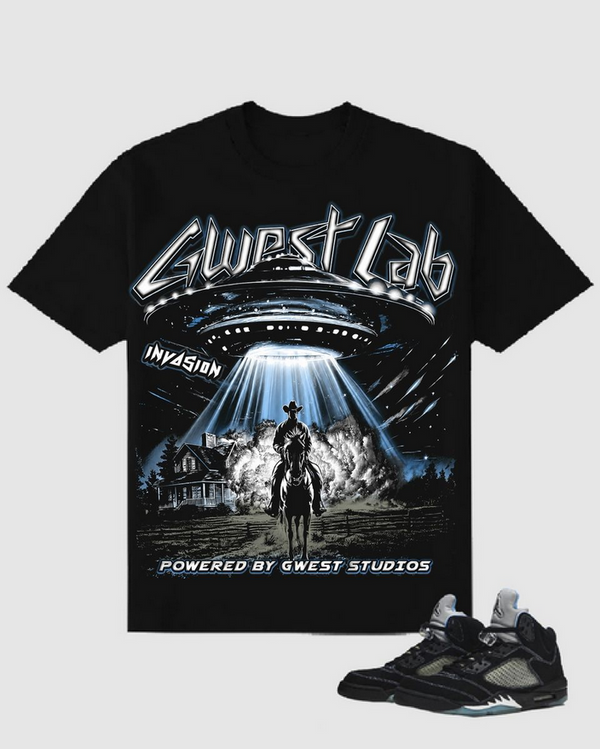 G WEST UFO COWBOY TEE by G-WEST