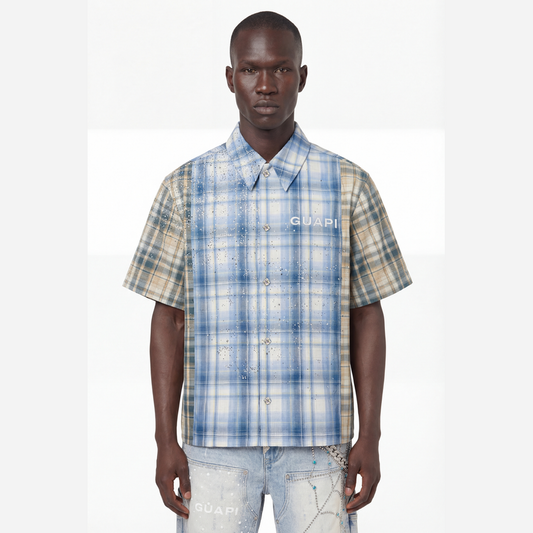 GUAPI Horizon Plaid Shirt by GUAPI