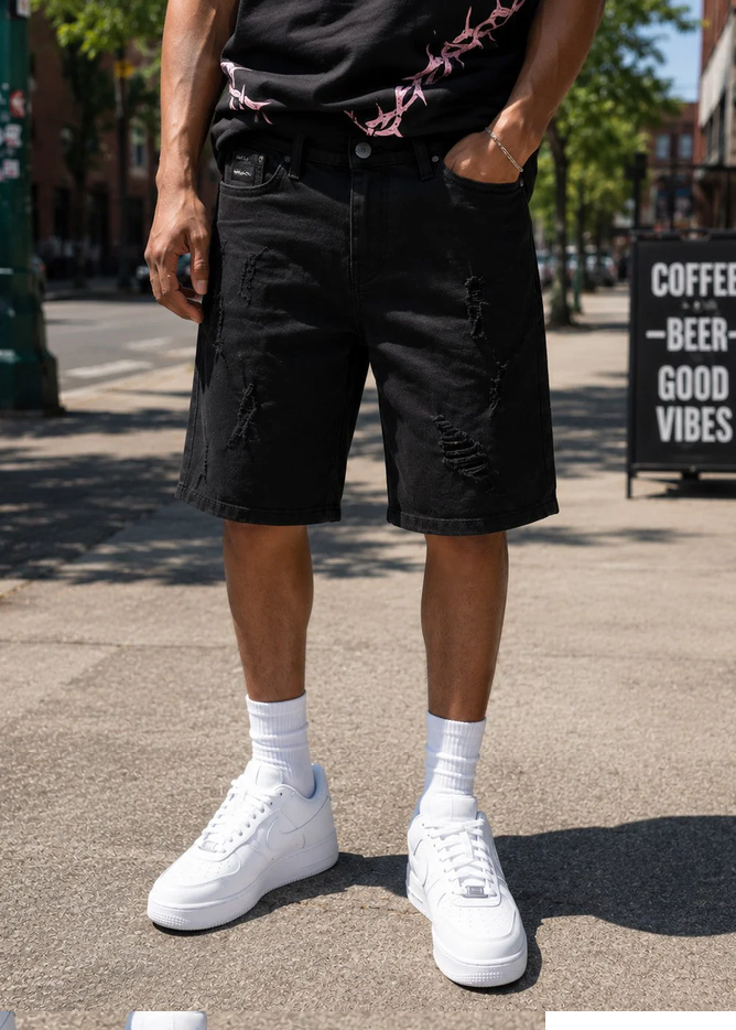 Makobi Clean Washed Jorts by MAKOBI