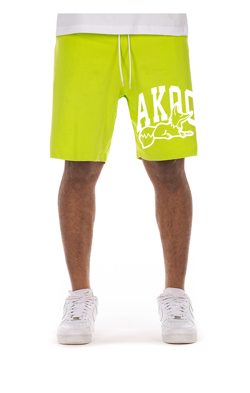 AKOO TRADEMARK COTTON SHORTS by AKOO