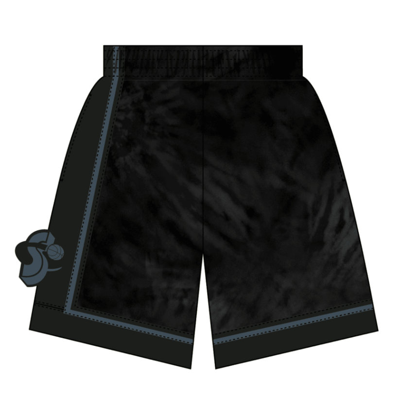 MITCHELL & NESS 1995 TIE DYE SUPERSONICS SWINGMAN SHORTS by Mitchell and Ness