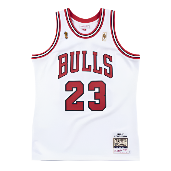 MITCHELL AND NESS 1996/97 JORDAN BULLS by Mitchell and Ness