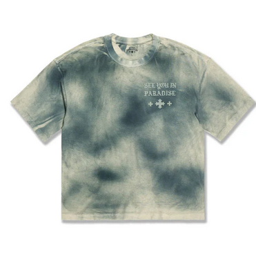 PARADISE CLUB INSIDE OUT CROPPED T-LAGER