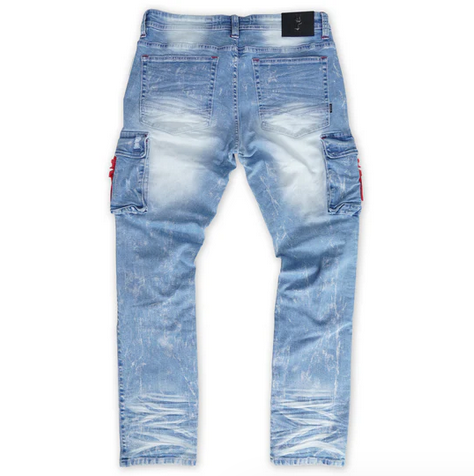 MAKOBI Railay Biker Jeans-Light Wash