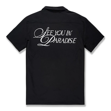 JORDAN CRAIG Oakland Mechanic Shirt-BLACK