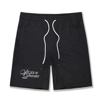 JORDAN CRAIG Retro Oakland Shorts-BLACK