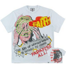 FROST WALK BY FAITH BOXED TEE-WHITE by Frost Originals