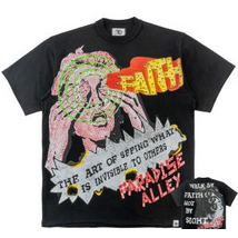 FROST WALK BY FAITH BOXED TEE-BLACK