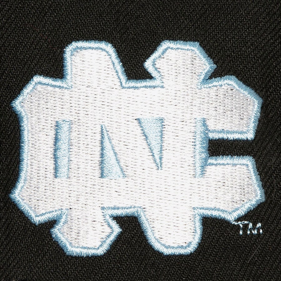 MITCHELL AND NESS UNC-BLACK