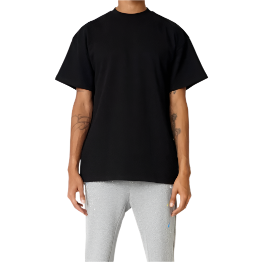 EPTM PERFECT BOXY TEE-BLACK by EPTM
