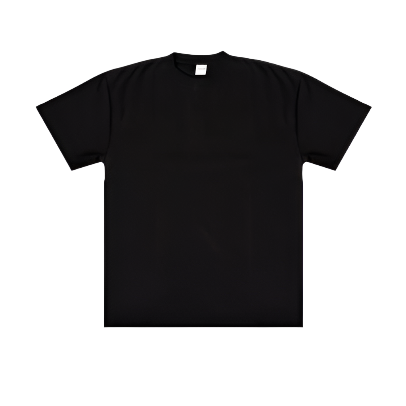 EPTM PERFECT BOXY TEE-BLACK by EPTM