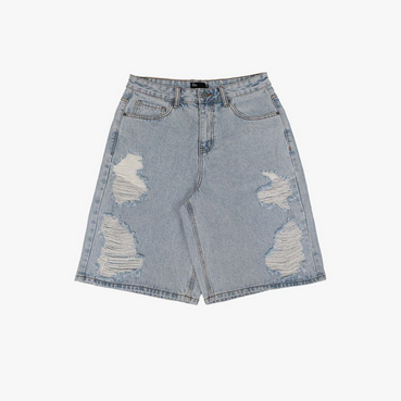 BANDIT DENIM SHORTS-LIGHT BLUE