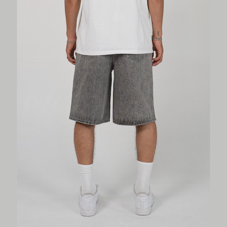 BANDIT DENIM SHORTS-GREY