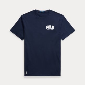 POLO RALPH LAUREN LOGO SHIRT-NAVY
