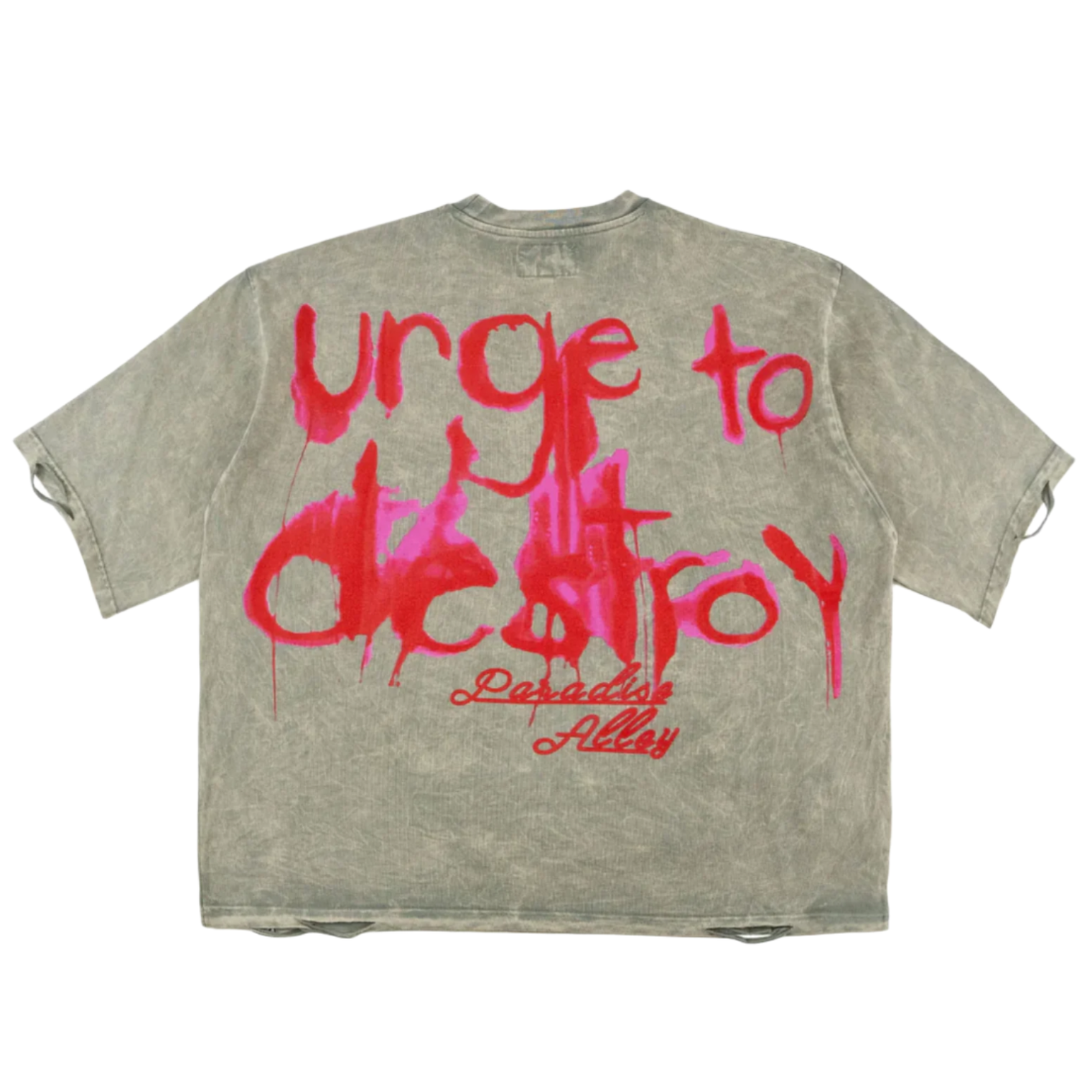 FROST CRASH OUT CROPPED TEE-OAT