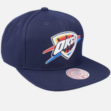 MITCHELL AND NESS OKC THUNDER SNAPBACK