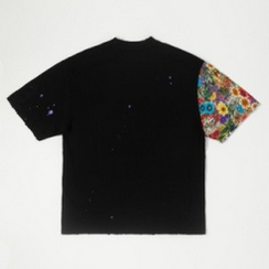 GFA MANASSEH HANDS SHIRT-BLACK/PURPLE