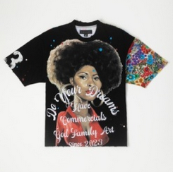 GFA MANASSEH ICON SHIRT-BLACK by GFA CLOTHING