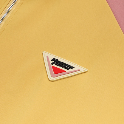 HOMME FEMME TRACK JACKET-YELLOW/PINK