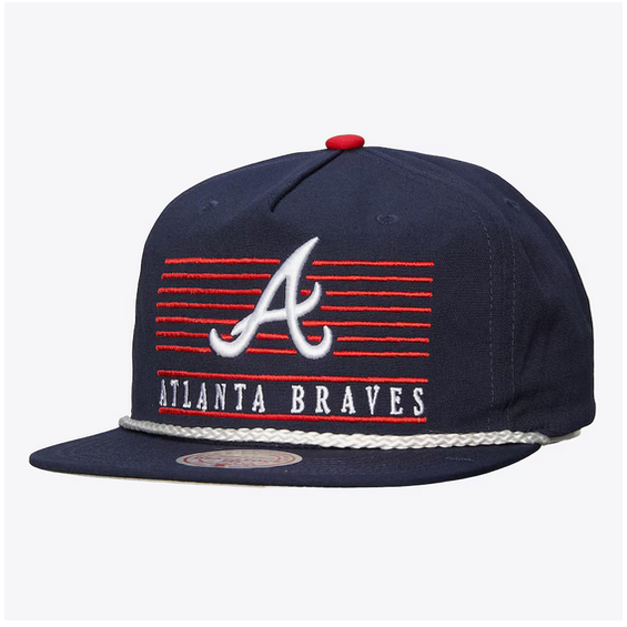 MITCHELL AND NESS ATLANTA BRAVES SNAPBACK
