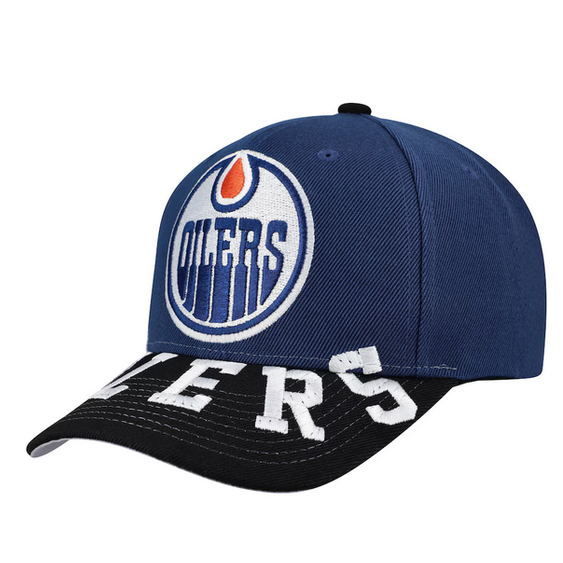 MITCHELL AND NESS NHL OILERS SNAPBACK